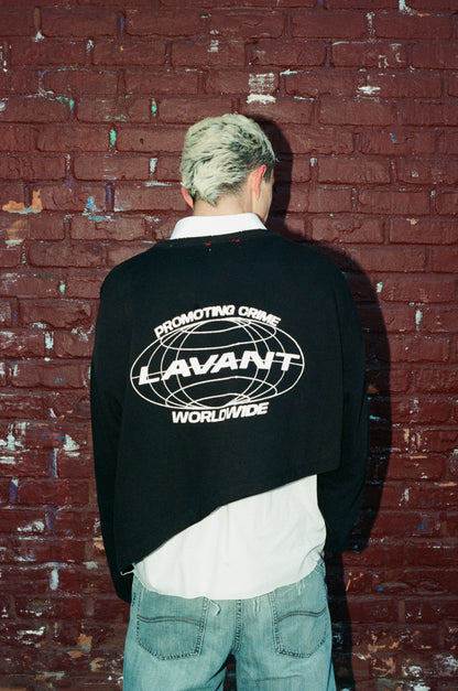 WORLDWIDE SLANT CUT CREW